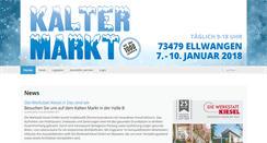 Desktop Screenshot of kaltermarkt.de