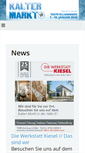 Mobile Screenshot of kaltermarkt.de